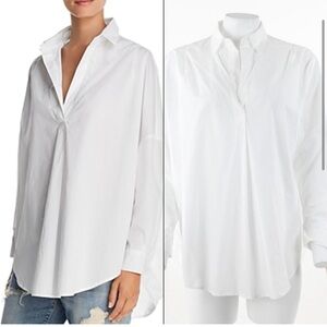 French Connection Rhodes Cotton Shirt